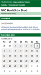 Mobile Screenshot of mic.muhb.cz